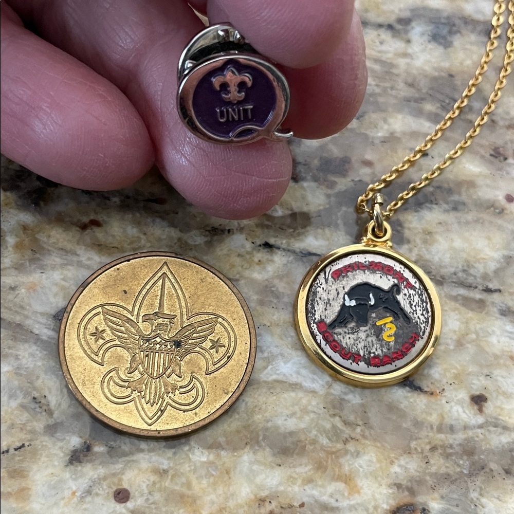 Lot of Boy Scouts of America accessories